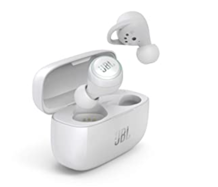 JBL LIVE300 Bluetooth Headphone - White - Zoom Image 1