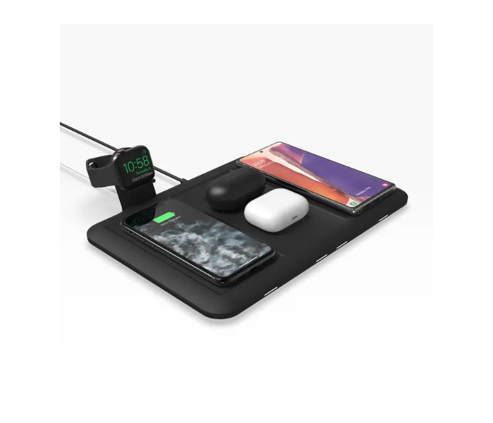 Mophie 4 In 1 Wireless Charging Mat UK - Black - Zoom Image 6