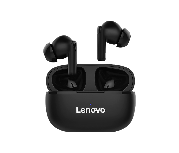 Lenovo HT05-BK True Wireless Bluetooth Headset - Black - Zoom Image 1