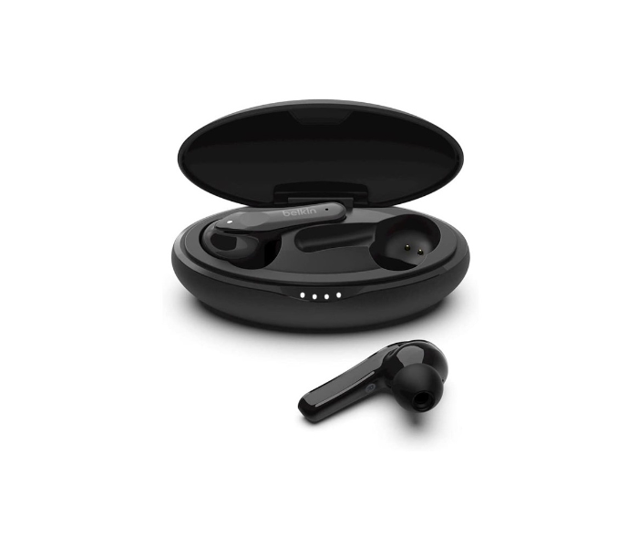 Belkin PAC002 True Wireless Noise Cancellation Ear Buds - Black - Zoom Image 1