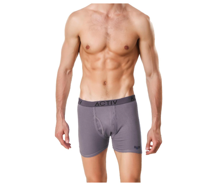 Active Men Set of 6 Mixed Color Comfort 90cm Cotton Trunk for Men - Zoom Image 3