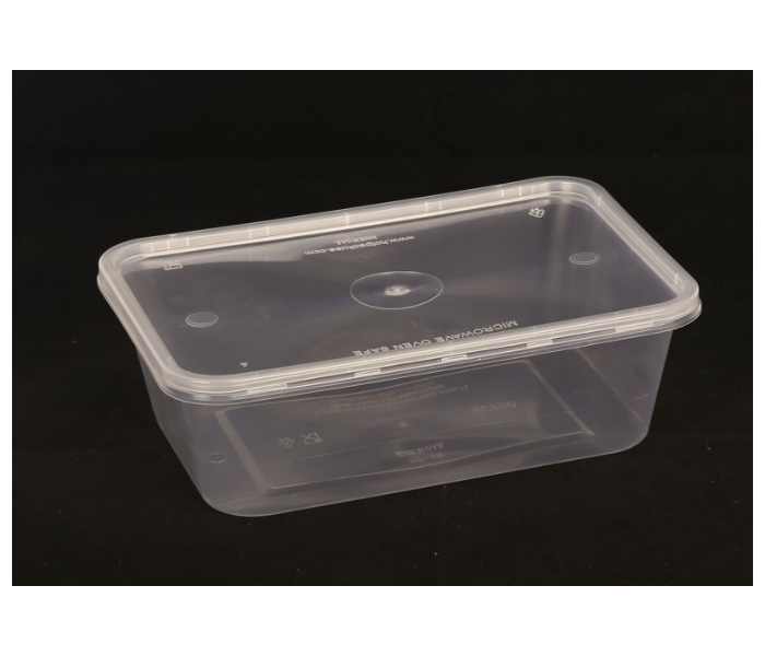 Hotpack HSMMP750 Pack of 5 Pieces 750ml Micro Wave Container Rectangular - Zoom Image 4