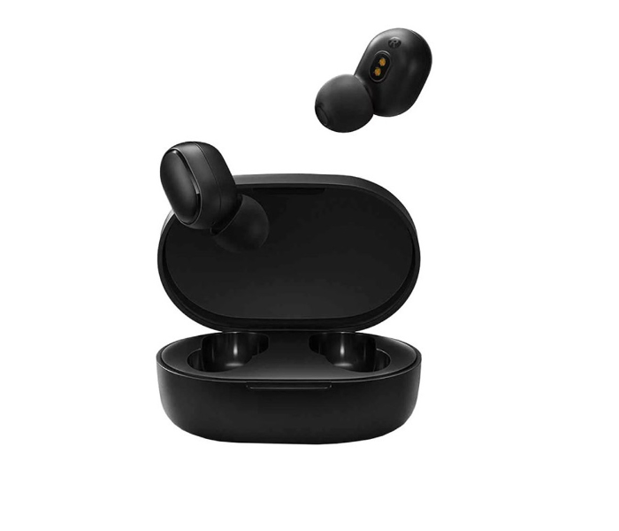 MI TWSEJ061LS Basic 2 Noise Cancellation Ear Buds - Black - Zoom Image 1