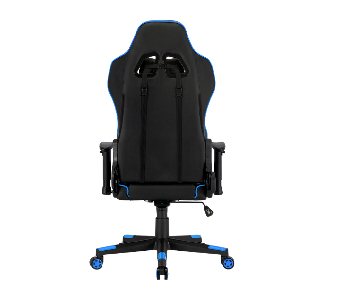 Meetion MT-CHR15BL 180 Degree Adjustable Backrest Gaming Chair - Black and Blue - Zoom Image 4