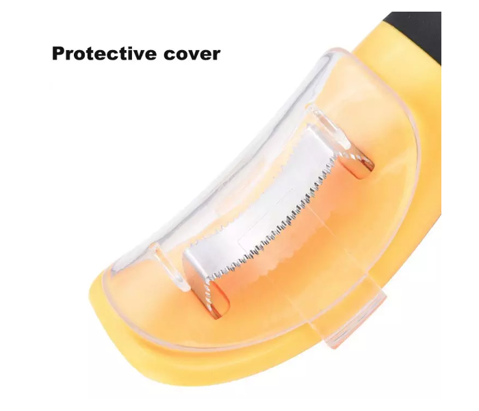 Corn Peeler with Protective Cover - Yellow and Black - Zoom Image 3