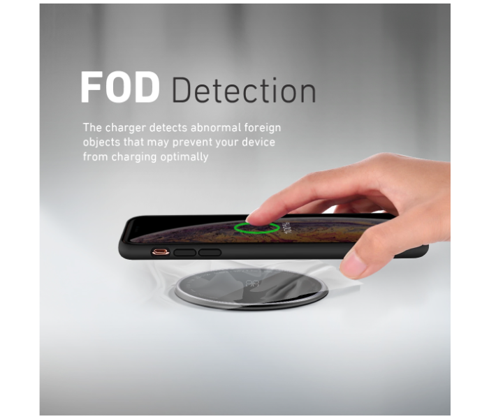 Promate Ultra-Fast 15Watts Mag-Safe Qi Magnetic Wireless Charger - Black - Zoom Image 4