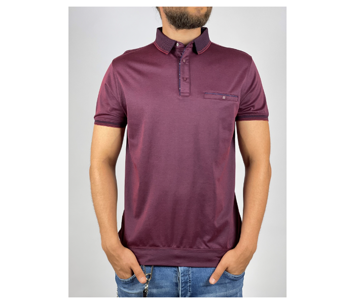 Slim Polo Summer Thin Cloth Small Shirt With Pocket For Men - Annabi - Zoom Image 1