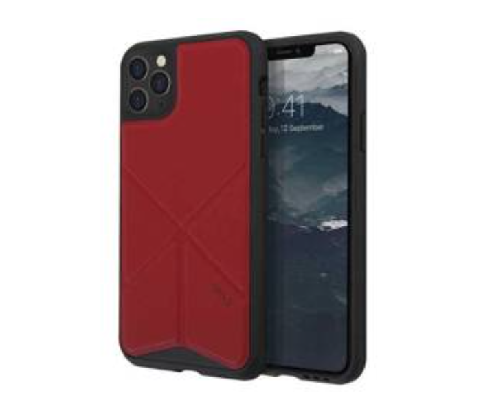 Uniq Hybrid iPhone 11 Pro Max Transforma Mobile Covers - Red - Zoom Image 1