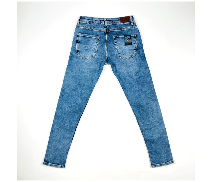 Faded Skinny 36 Sized Jeans For Men - Blue - Zoom Image 4