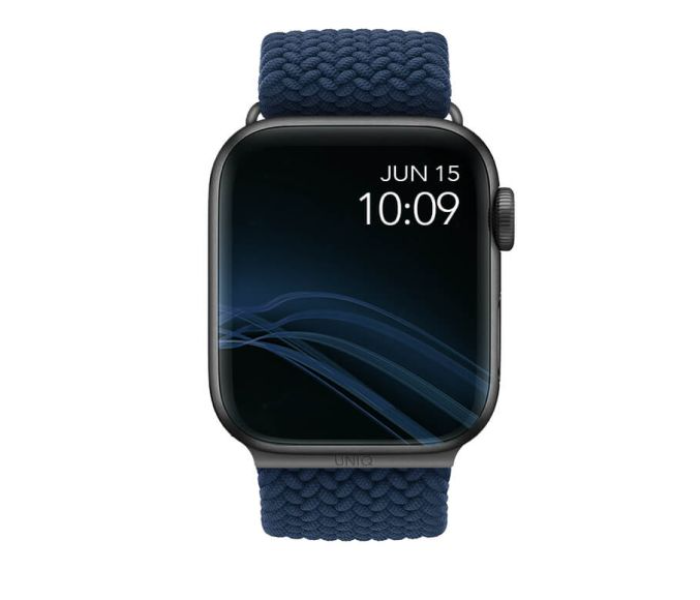 Uniq Aspen Braided Apple Watch Strap 40 or 38 mm - Oxford Blue - Zoom Image 1