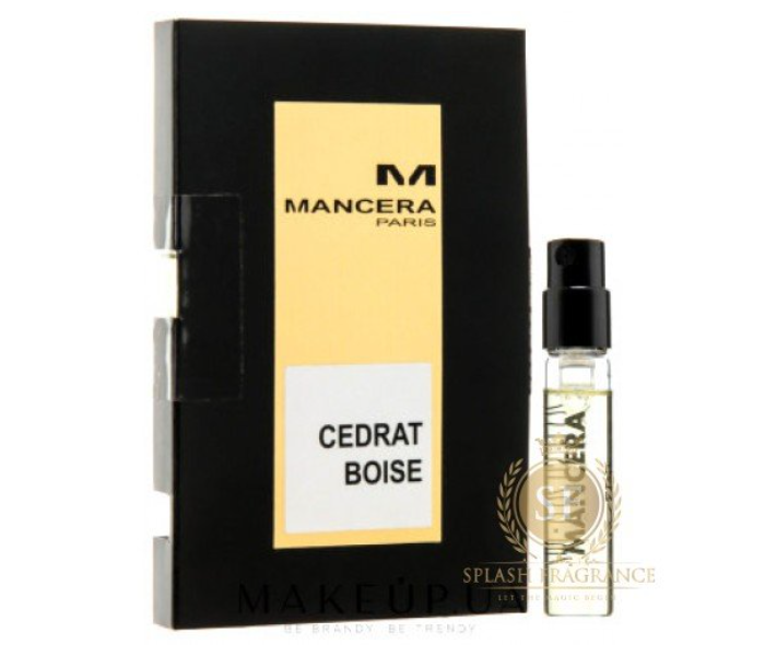 Mancera 2ml Unisex Cedrat Boise Eau De Parfum Vial Spray - Zoom Image