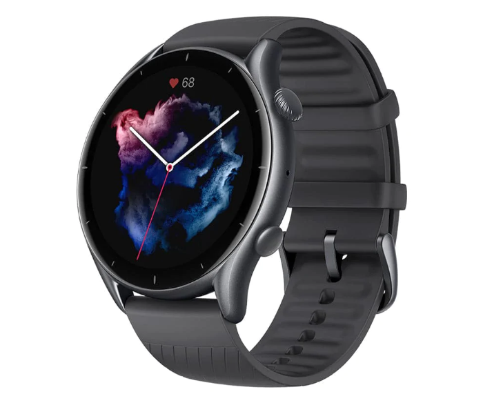 Amazfit GTR3 PRO 1.45 Inch AMOLED Display Waterproof Smart Watch - Black - Zoom Image 1