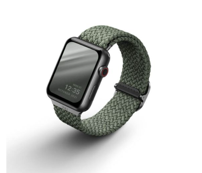 Uniq Aspen Braided Apple Watch Strap 44 or 42mm - Green - Zoom Image 2