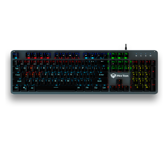 Meetion MGMK007 Mechanical Keyboard - Black - Zoom Image 1