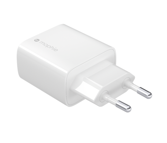 Mophie 30Watts USB-C Gan Wall Charger EU Adapter - White - Zoom Image 4