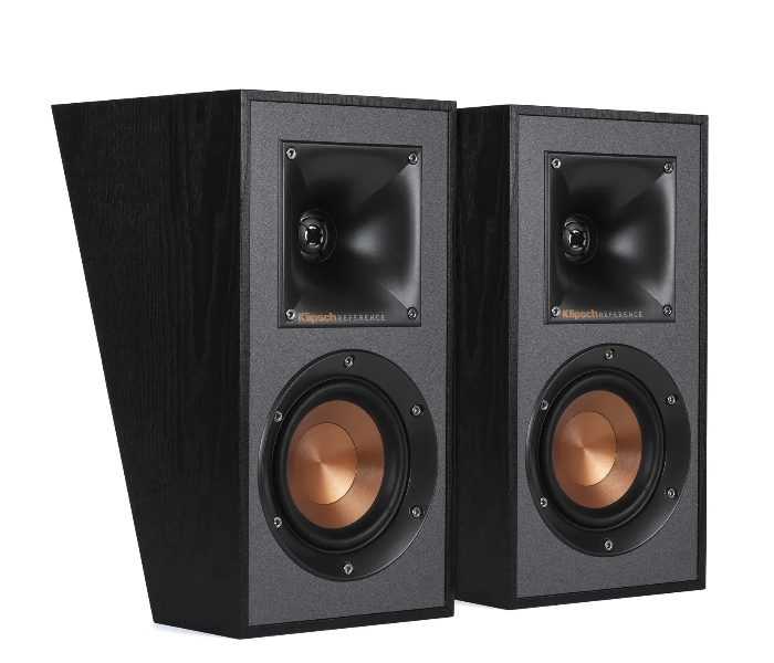 Klipsch R-41SA Dolby Atmos Elevation Surround Speaker - Black - Zoom Image 1