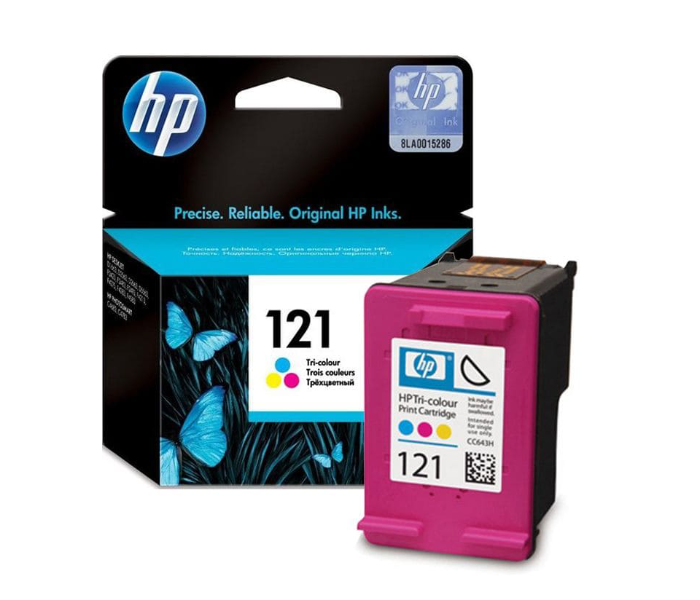 HP CC643HE 121 Tri Color Original Ink Cartridge - Zoom Image