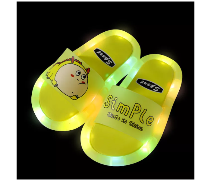 Generic 26 Sized Cartoon Cute LED Light Casual Soft Sole Rubber Shoes for Kids  - Zoom Image 6