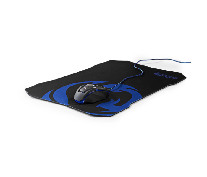 Nedis GMMP200BK Gaming Mouse and Mouse Pad Set - Black and Blue - Zoom Image 2