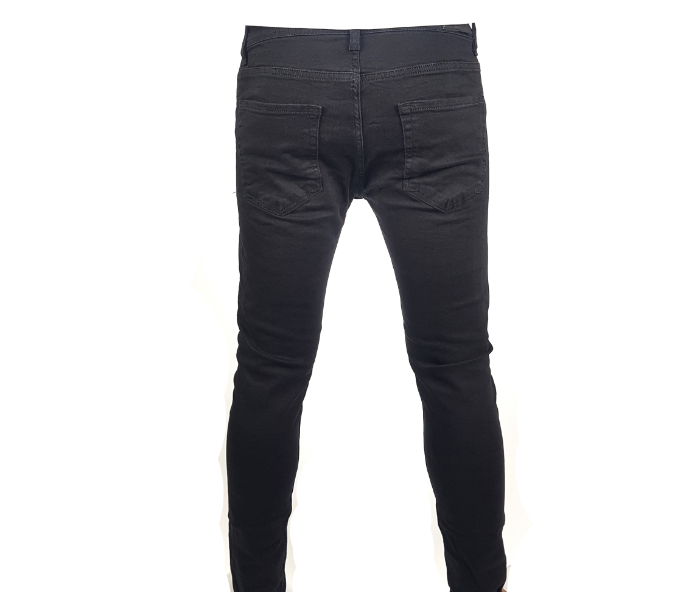 Skinny 36 Sized Jeans For Men - Black - Zoom Image 2