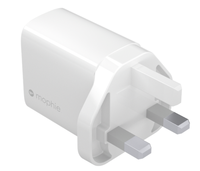 Mophie 30Watts Accessories Wall Adapter USB C Gan UK - White - Zoom Image 3