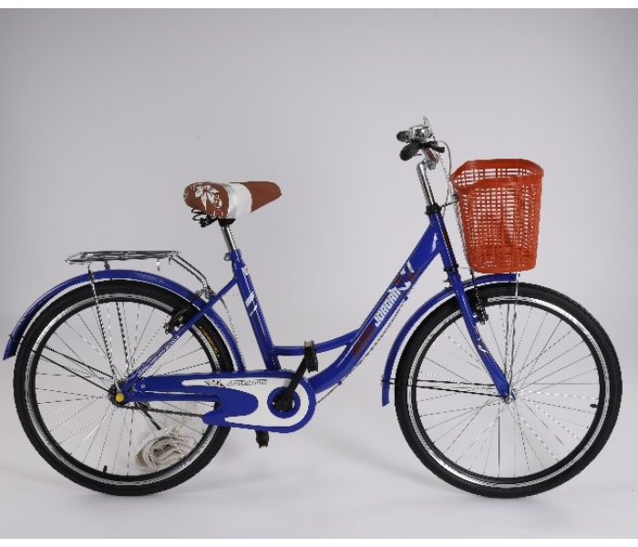 James Jordan JDN1104 24 Inch City Bike Bicycle - Blue - Zoom Image