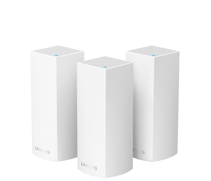 Linksys WHW0303 Pack of 3 Velop Tri-Band Intelligent Mesh Wifi 5 System - White - Zoom Image 6