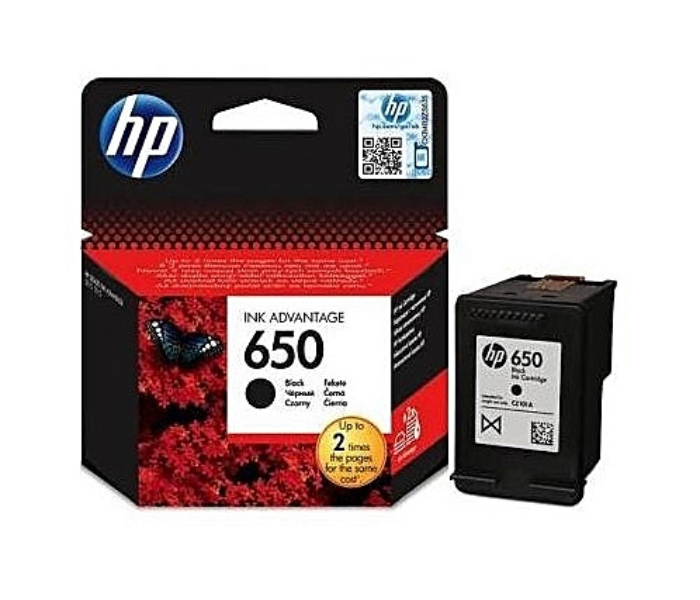 HP CZ101AK 650 Original Ink Cartridge - Black - Zoom Image