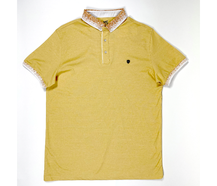 Slim Polo Summer Thin Cloth XXL Shirt For Men - Yellow - Zoom Image 3