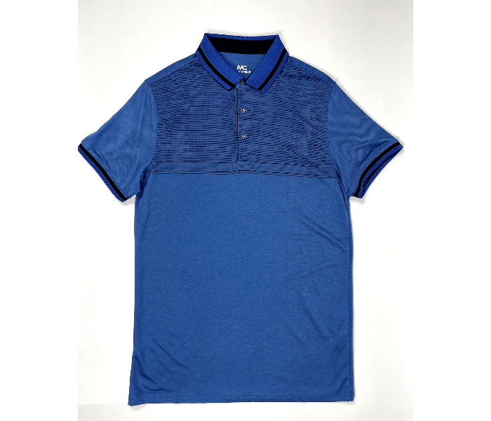 Slim Polo Summer Thin Cloth Large Shirt For Men - Blue - Zoom Image 3