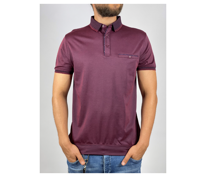 Slim Polo Summer Thin Cloth XS Shirt With Pocket For Men - Annabi - Zoom Image 1