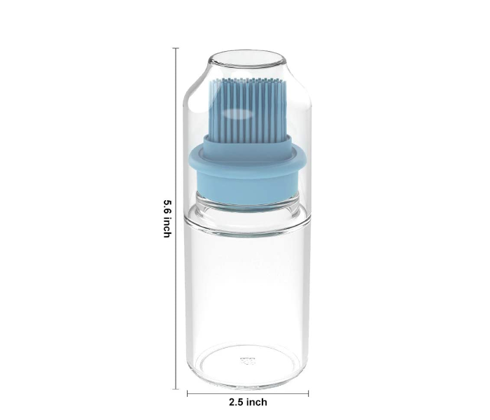 Kitchen 150ml Baking Brush Oil Bottle - Blue - Zoom Image 2