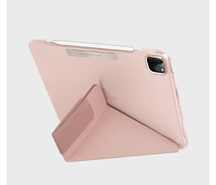 Uniq Camden Antimicrobial New iPad Pro 11 Inch 2021 Back Cover - Pink - Zoom Image 3