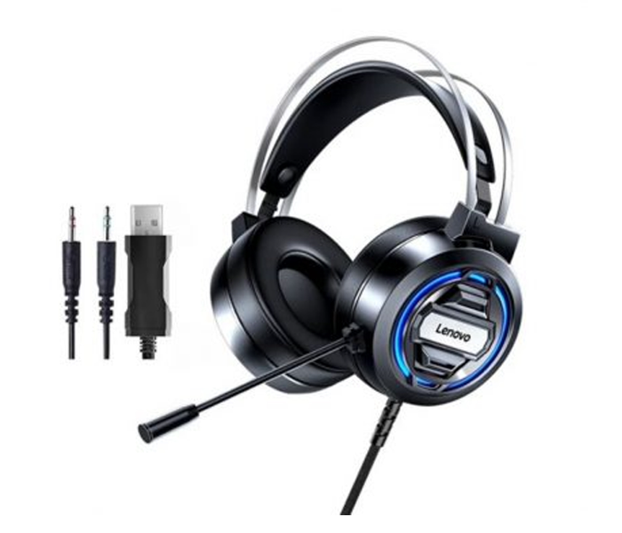 Lenovo H401 Gaming Headset - Black - Zoom Image 2