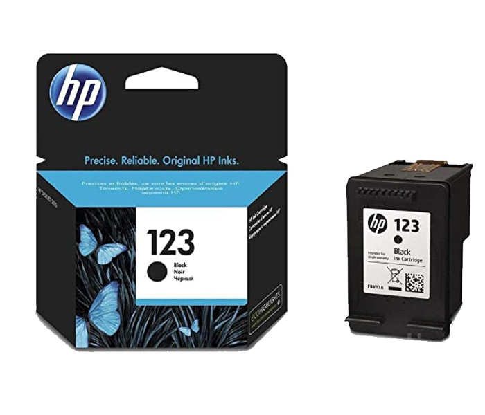 HP F6V17AE 123 Original Ink Cartridge - Black - Zoom Image