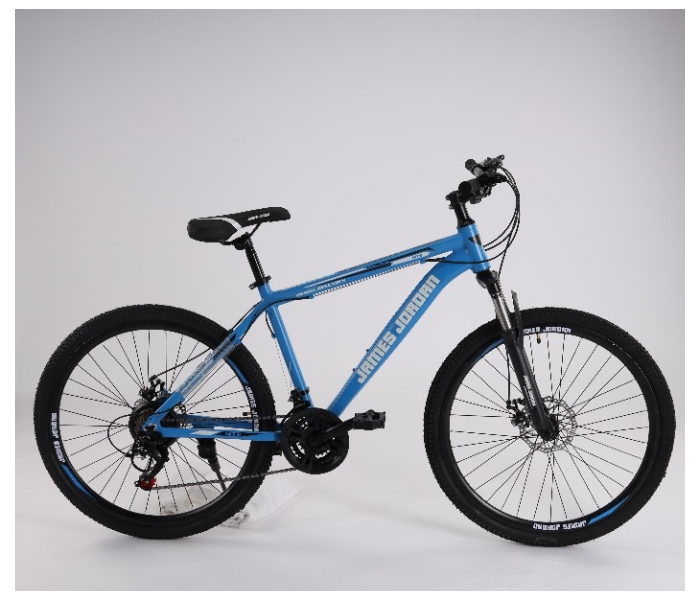 James Jordan JDN1111 26 Inch Aluminium Bicycle - Light Blue - Zoom Image