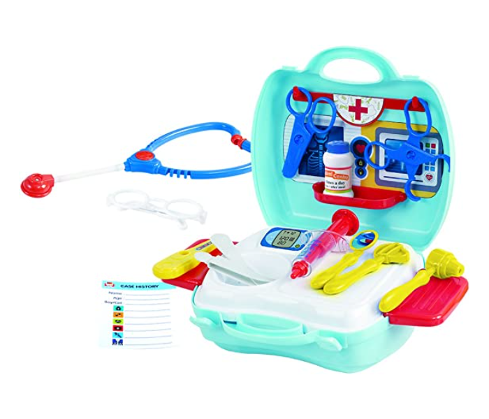 Playgo PLY2792 20 Pieces My Carry Along Medical Centre Activity Toy For Kids - Zoom Image 1