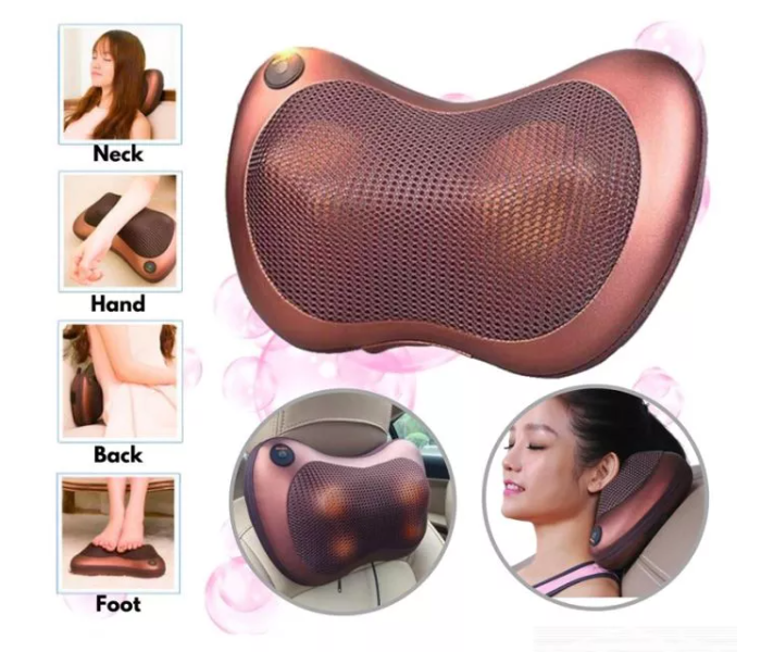 Portable Electric Full Body Massage Pillow for Home and Car - Zoom Image 1