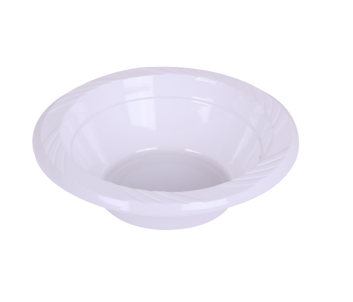 Hotpack PARPB12 Pack of 25 Pieces 12 Oz Plastic Bowls - White - Zoom Image 3