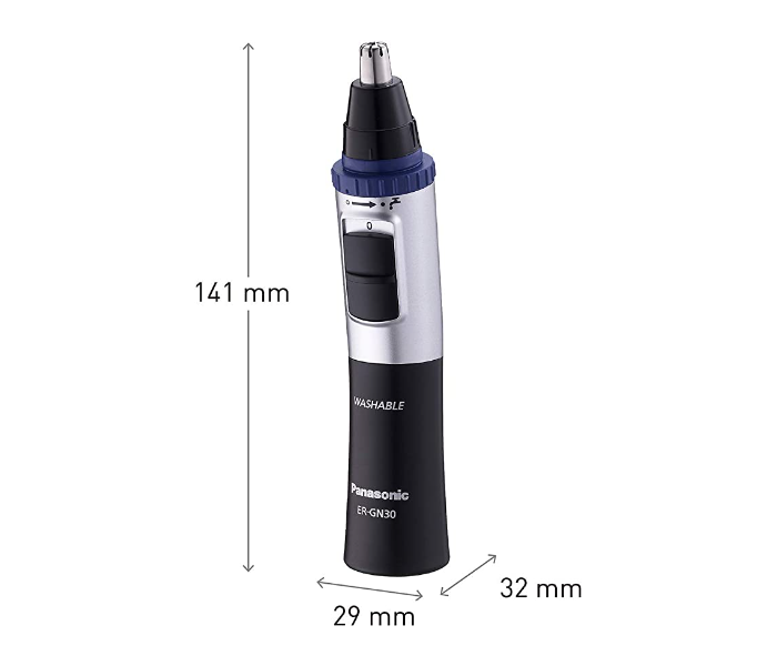 Panasonic ER GN 30 Nose and Ear Hair Trimmer - Black - Zoom Image 4