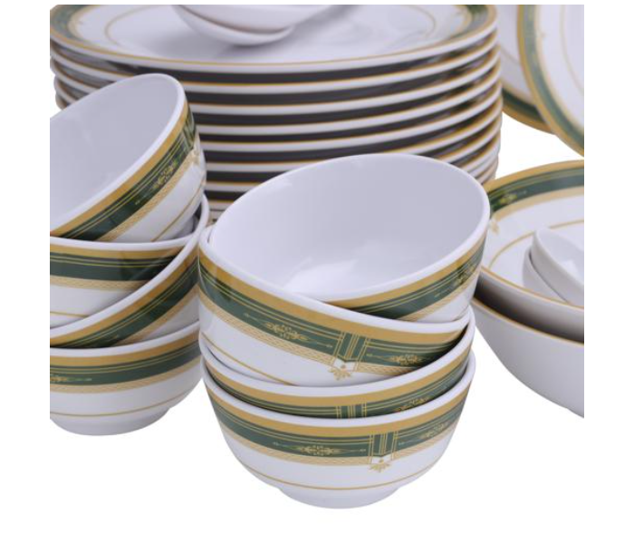 Delcasa DC2107 Melamine Ware 54 Piece Melamine Dinner Set - White - Zoom Image 5