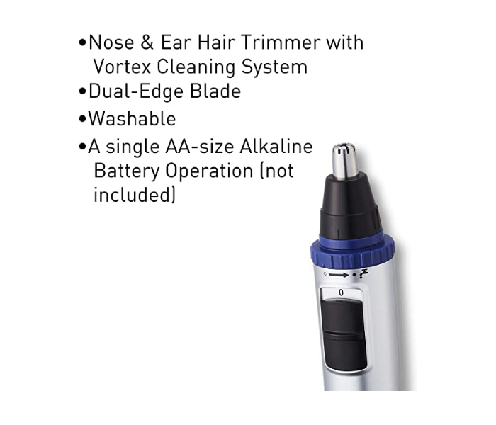 Panasonic ER GN 30 Nose and Ear Hair Trimmer - Black - Zoom Image 3