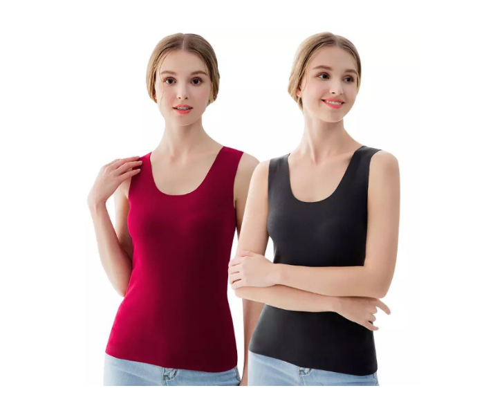 Modern and Comfort Pack Of 2 Women Spaghetti Strap Camisole Top - Zoom Image 1