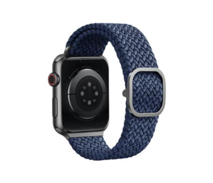 Uniq Aspen Braided Apple Watch Strap 44 or 42mm  - Oxford Blue - Zoom Image 4