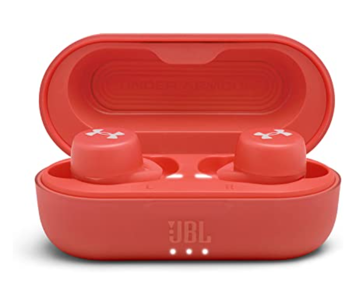 JBL Under Armour Tws Streak Wireless In Ear Sports Headphone - Red - Zoom Image 1