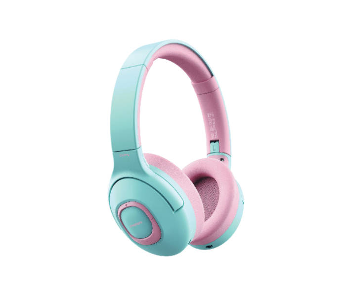 Promate Wireless Headphones with Dual Mic for Kids - Bubblegum - Zoom Image 1