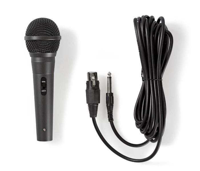 Nedis MPWD40BK 5 Meter Wired Microphone - Black - Zoom Image 3