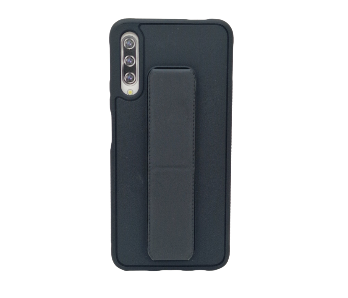 Magnetic Folding Kickstand Pu Leather Back Cover For Huawei Y9S - Black - Zoom Image 1