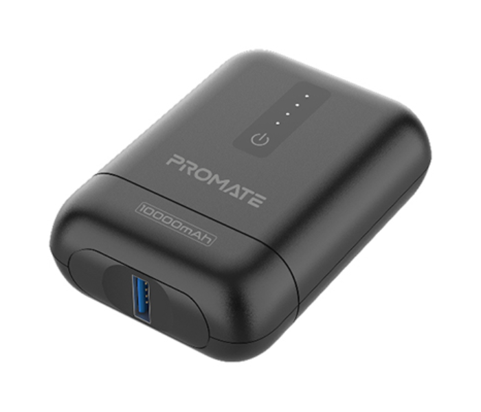 Promate 10000mAh 22Watts Power Bank - Black - Zoom Image