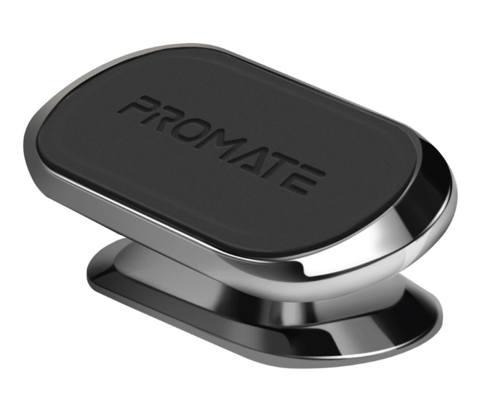 Promate Universal Cradleless Stick-On Dashboard Anti-Slip Grip Magnetic Car Phone Holder - Black - Zoom Image 1